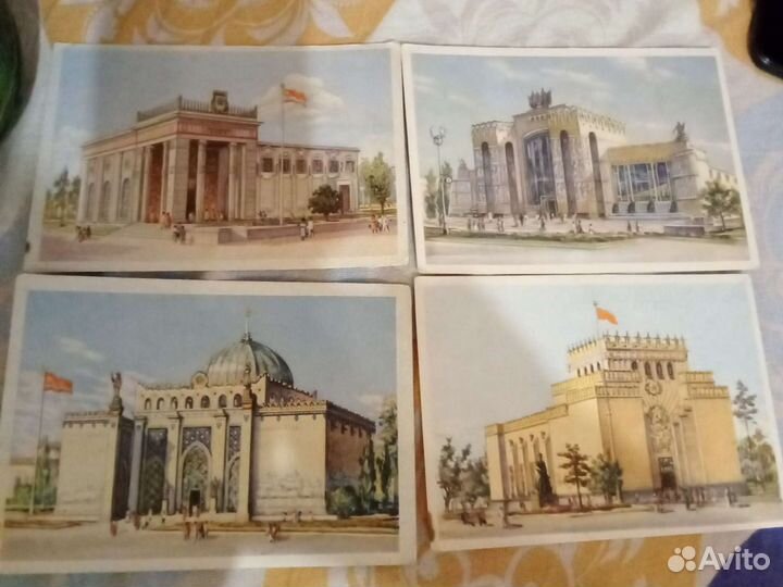 Открытки СССР 50-е годы