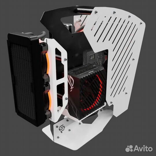 Открытый компьютерный корпус / стенд для пк ATX Cr