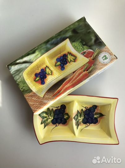 Новая менажница Керамика