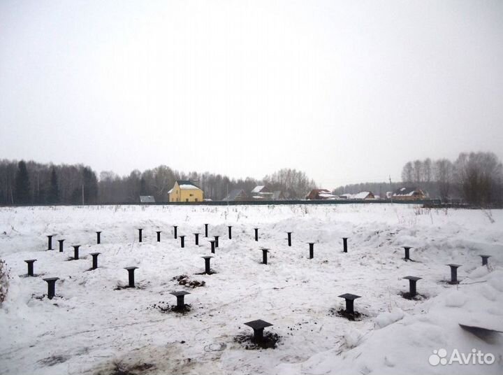 Винтовые сваи.Монтаж под ключ за 1 день