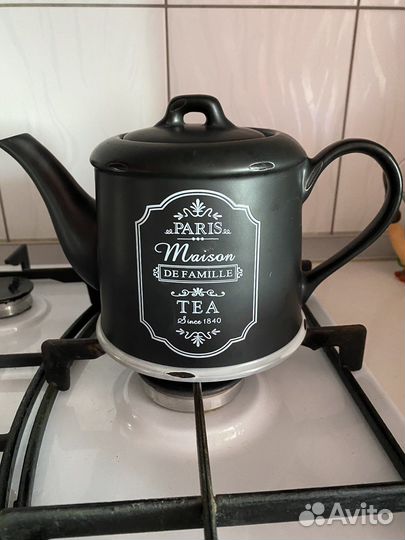 Керамический чайник бонжур париж новый