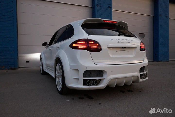 Фары Порше Кайен 958, 2010-2014 LED Светодиодные