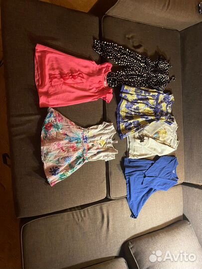 Большой мешок одежды на девочку 110 р-р