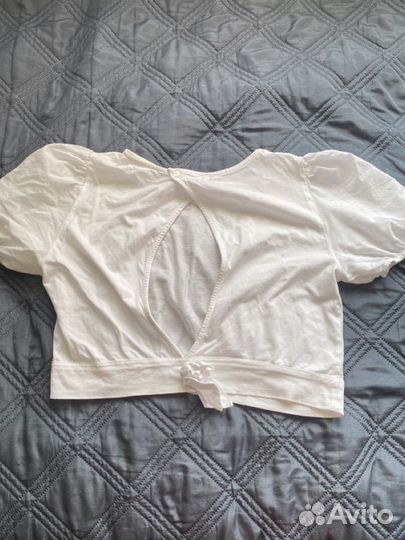 Футболка топ zara для девочки 164