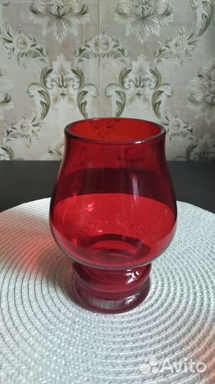 Вазы цветное стекло СССР