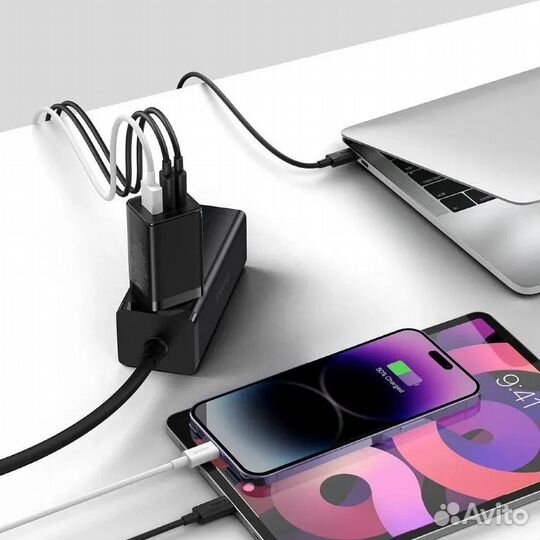 Сетевое зарядное устройство Baseus GaN5 Pro