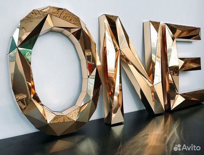 Буквы из металла