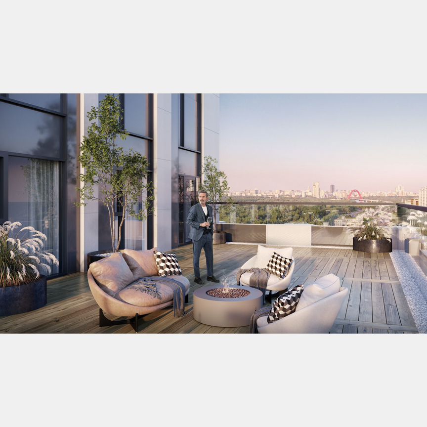 2-к. квартира, 66,3 м², 4/43 эт.