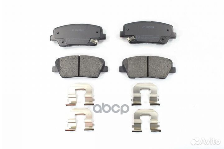 Колодки тормозные дисковые(аналог TRW GDB3499)