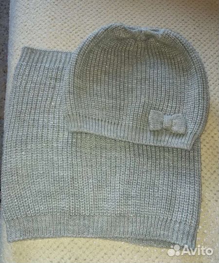 Шапка и снуд - Набор для девочки 6-9 лет