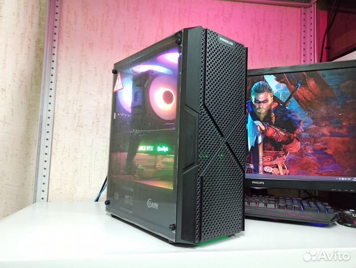 Игровой пк Core i7 7700 / RTX3050 / 32GB