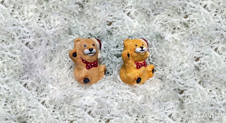 Мишка ватная игрушка