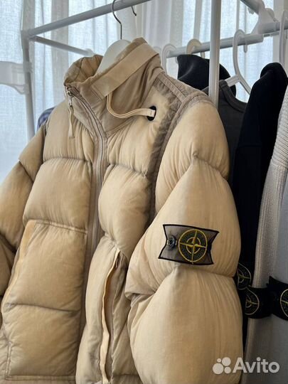 Пуховик Stone Island AW 2007 down Mesh Badge