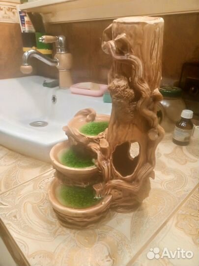 Грот для аквариума керамический
