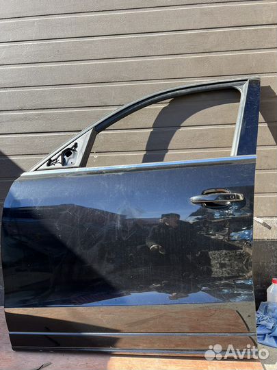 Дверь передняя левая audi q5 8r черная