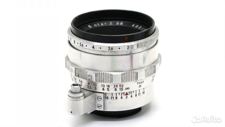 Biotar 2/5.8cm Carl Zeiss Jena Exakta silver