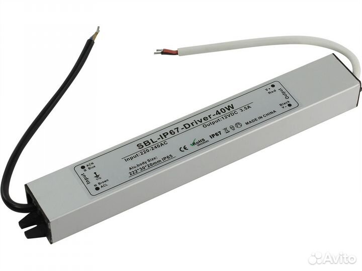 Блоки питания для светодиодных лент