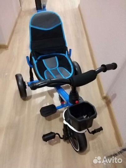 Велосипед трехколесный Kreiss с тентом