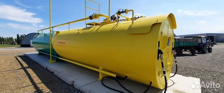 Контейнерная АЗС для нужд предприятия