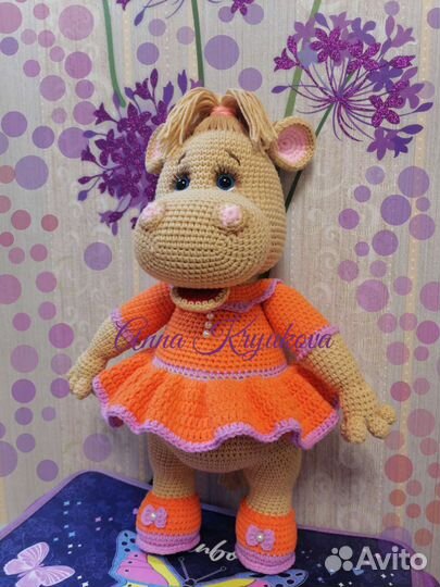 Вязаные игрушки ручной работы