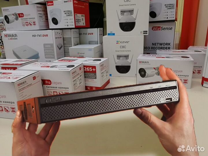 IP регистратор Dahua DHI-NVR2104-P-I2 PoE с ии