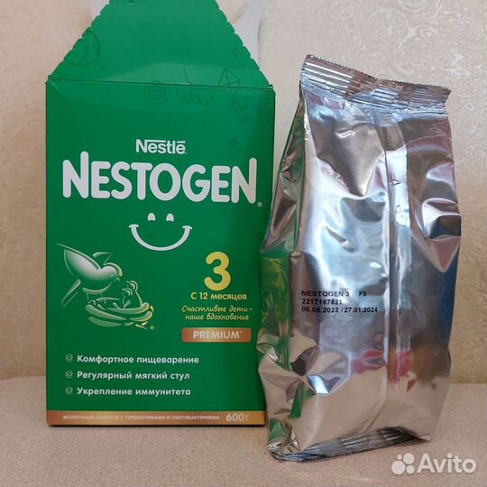 Каша heinz фрутоняня смесь nestogen 3 4