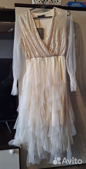 Новое праздничное платье 44-46 р