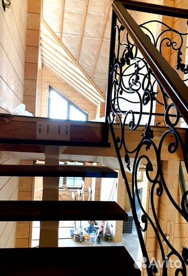 Лестница в стиле лофт