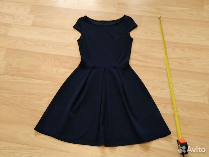 Платье тёмно синее р164