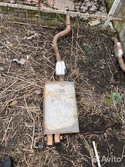 Выхлоп Mercedes w163 ML