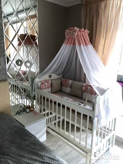 Балдахин, бортики в кровать