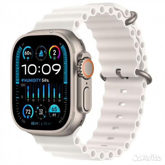 Apple Watch Ultra 2, 49мм, корпус из титана, ре