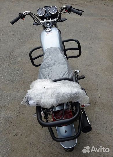 Мопед swift silver, серебристый цвет