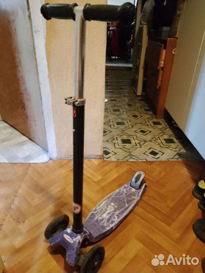 Самокат детский трехколесный