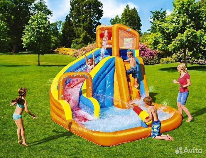 53301 Bestway Аквапарк надувной 365х320х270 см