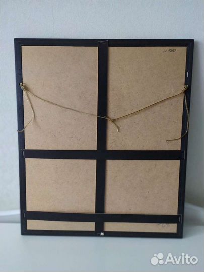 Картина вышитая крестом. Малыш