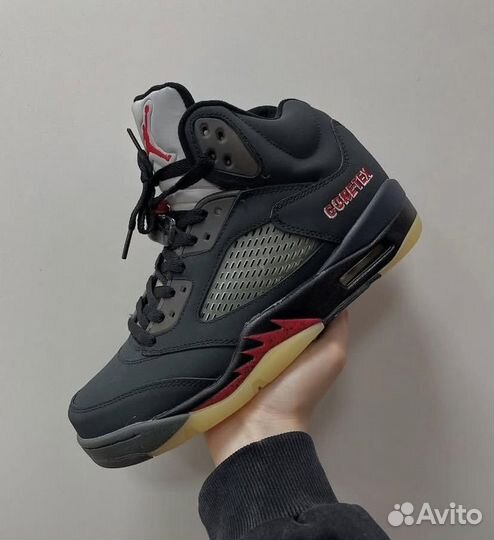 Nike air jordan 5 gore tex на руках