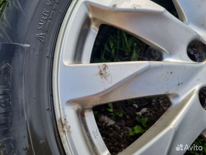 Комплект колес honda crv 3 диски и зимняя резина