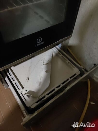 Газовая плита бу indesit