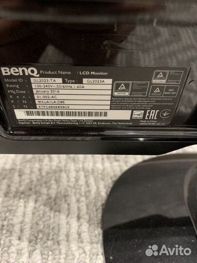 Монитор benq 19 дюймов