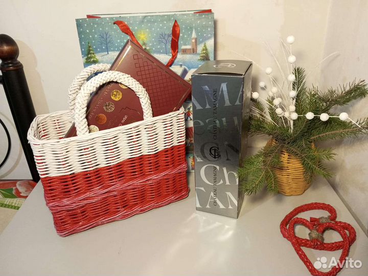 Корзина плетеная