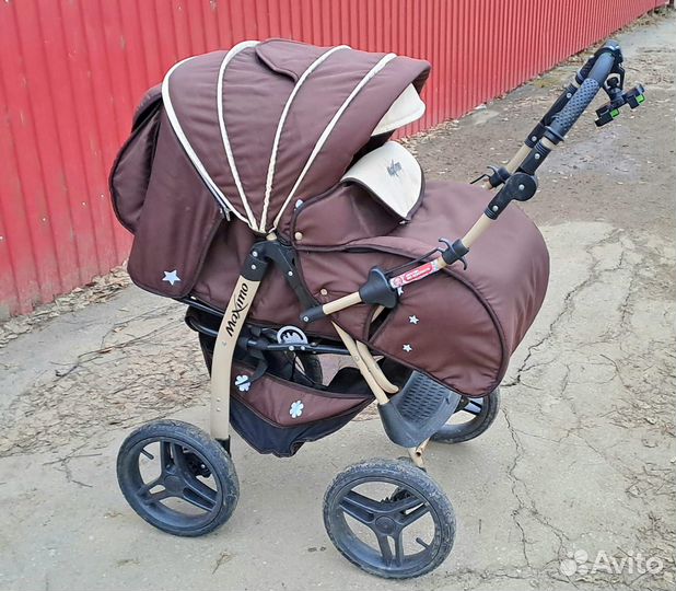 Коляска 3 в 1 Indigo maximo