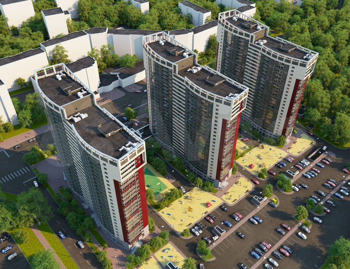 2-к. квартира, 64,2 м², 2/27 эт.