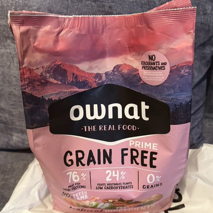 Корм для собак мелких пород Ownat Mini Grain Free