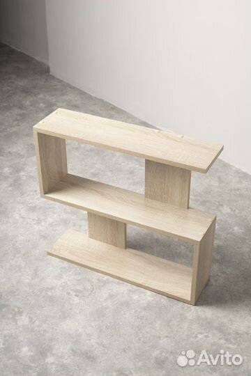 Полка настенная деревянная 60*60*54