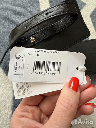 Широкий ремень Guess