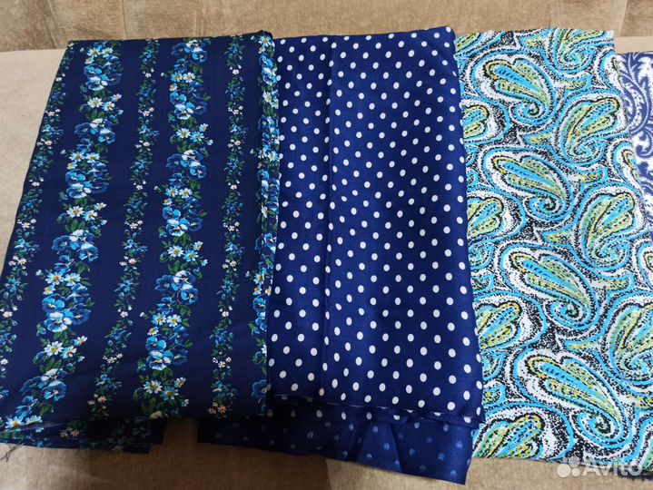 Отрезы ткани СССР. Штапель