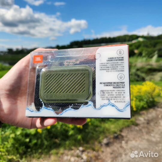 Портативная колонка Jbl Go 3, камуфляж. Новая