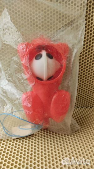 Игрушки каталка Собачка и Мишка СССР. В упаковке