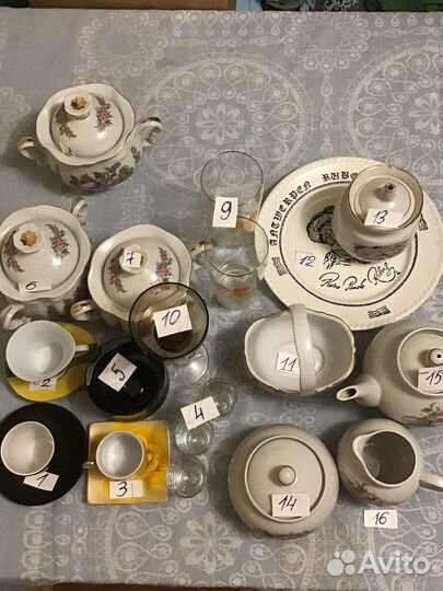 Посуда разные предметы